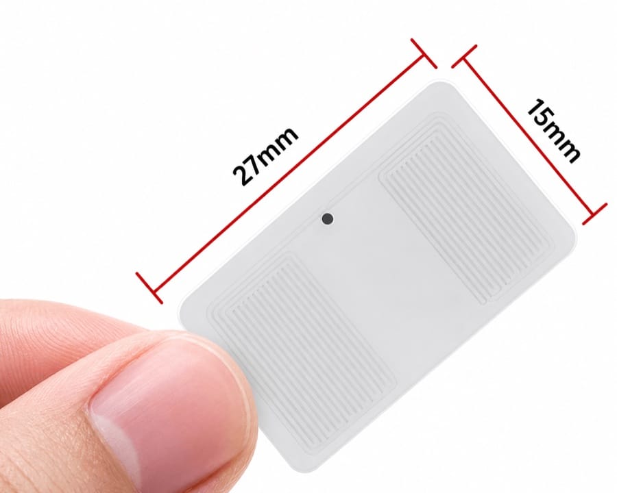 UHF RFID Label Sticker 27×15mm